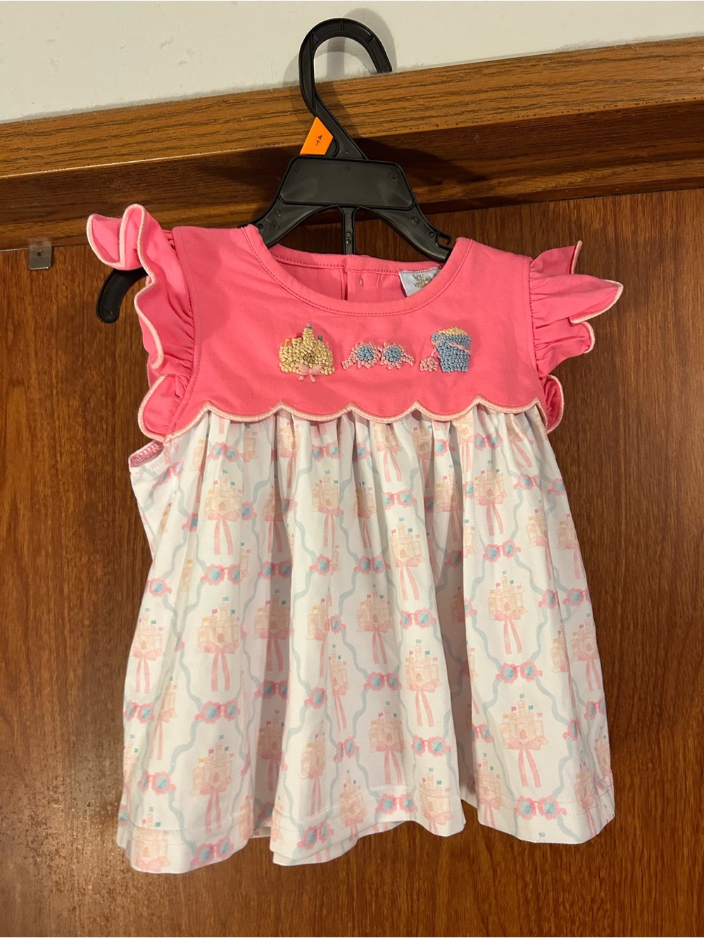 Girly Beach French Knot Bloomer Set